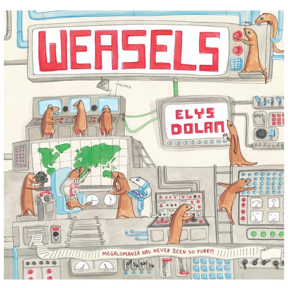🍒4 for $20🍒 Weasels by Elys Dolan Kids Hardcover HC Book